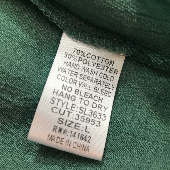 (SOLD) She & Sky - Sea-foam Boho Tunic, Large - Picture 7 of 8